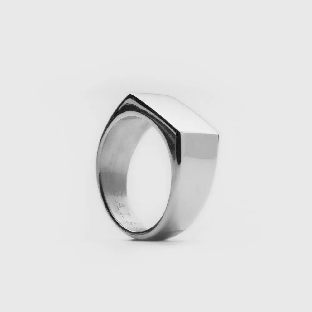 SIGNET RING - SILVER