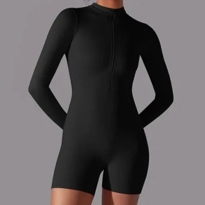 COUNTOR UNITARD - BLACK