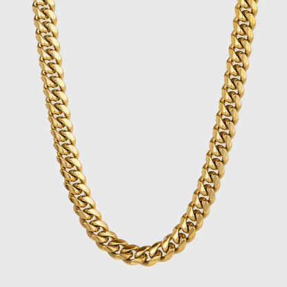 CUBAN CHAIN GOLD - NECKLACE