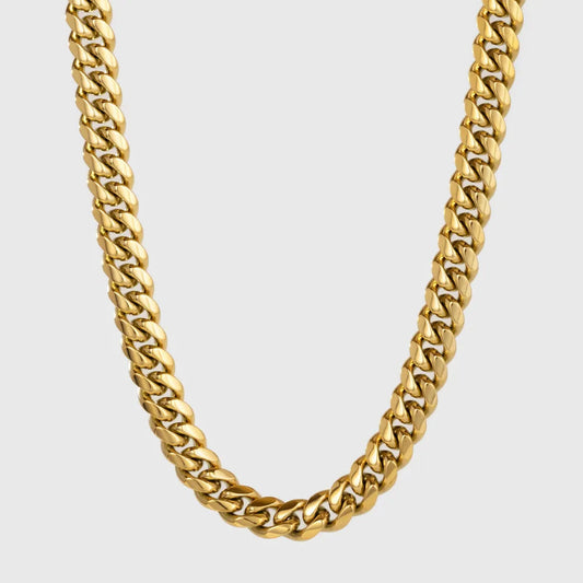 CUBAN CHAIN GOLD - NECKLACE