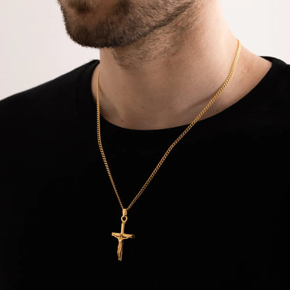 CRUCIFIX PENDANT - GOLD