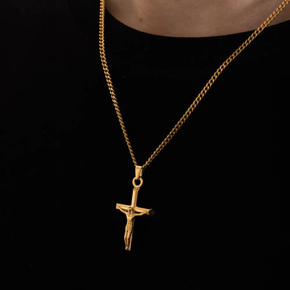 CRUCIFIX PENDANT - GOLD