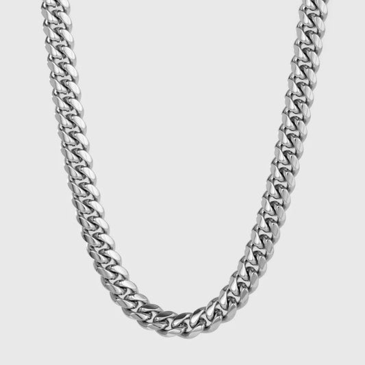 CUBAN CHAIN - SILVER