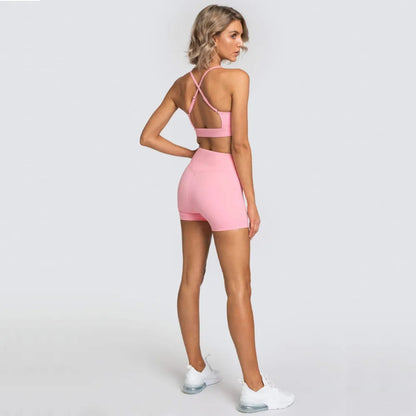 LUXE YOGA SET - ROSE