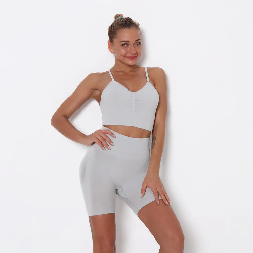 CONTOUR SHORT - SILVER